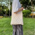 thumbnail image 3 of Kukuzhu Girls Hobo Bag Mesh Diamond Shoulder Handbags Kawaii Y2K Shopper Tote Bag, 3 of 7