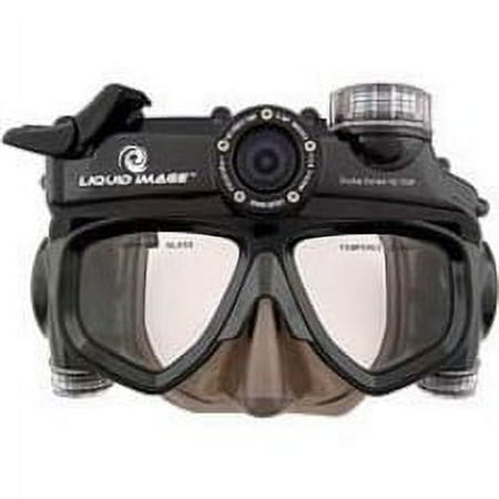 Liquid Image Scuba Digital Camcorder, LCD Screen, 1/3.2" CMOS, HD, Charcoal