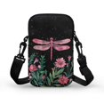 thumbnail image 2 of HELLHERO Dragonfly Pattern Crossbody Small Bags for Adult Polyester Cross Body Purse with with Zipper Closed, 2 of 7