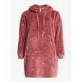 thumbnail image 6 of Joyspun Women's Oversized Hooded Plush Lounger, Size XS-3X, 6 of 6
