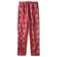 thumbnail image 3 of Ma Croix Mens Flannel Fuzzy Pajama Pants Fleece Brushed Sweatpants Sherpa Sleepwear, 3 of 8