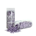 thumbnail image 2 of Krazy Sprinkles - Edible Purple Pearl Heart Shapes - Bold Cake Decoration, 1/2 Cup, 2 of 3