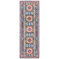 thumbnail image 3 of SAFAVIEH Aspen Kapoor Floral Wool Area Rug, Blue/Red, 4' x 6', 3 of 9