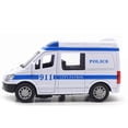 thumbnail image 1 of Simulated Pull Back Sound Light Ambulance Police Car Fire Truck Kids Toy Gift, 1 of 8