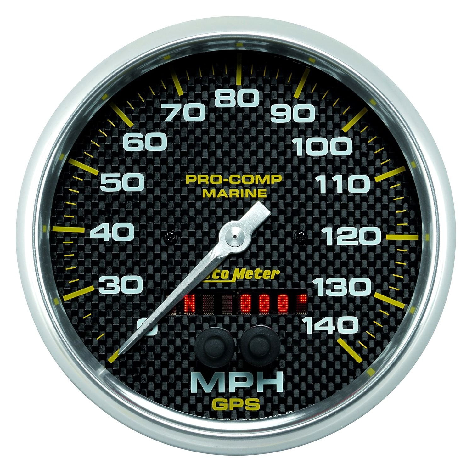 Auto Meter 20064740 Marine 5" Carbon Fiber InDash Mount GPS