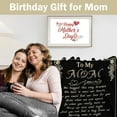 thumbnail image 4 of Birthday Gifts for Mom,Mom Birthday Gifts from Daughter,Gifts for Mom Birthday,to My Mom Blanket from Son,Lightweight Soft Warm Throw Blankets for Home Office Sofa Gifts for Mom Mother 60"x80", 4 of 6