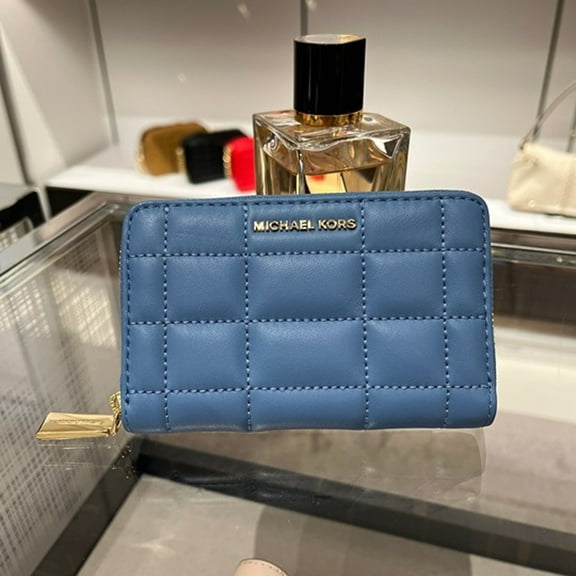 MICHAEL KORS Small Quilted Leather Wallet 32R4GJ6D5L
