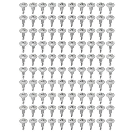 

Screws Fastener Self Tapping Screw 100pcs For Repair 4.2x13mm / 0.17x0.51in