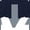 NAVY, variant on Instant Message - He Lives Short Sleeve Graphic T-Shirt