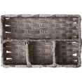 thumbnail image 3 of WHITMOR SPLIT RATTIQUE 4 SECTION TRAY-GRAY WASH, 3 of 4