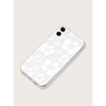 thumbnail image 2 of 1pc Colorful Hand-painted Flower Printed Soft Phone Case Compatible With iPhone/samsung, 2 of 5