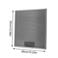 thumbnail image 2 of European Range Hood Filter - 5-Layer Aluminum Mesh, 260X320X9Mm (Approx. 10.2X12.6X0.4 Inch) For Kitchen Ventilation Systems, Replacement For Old Filters, Compatible With Various, 2 of 5