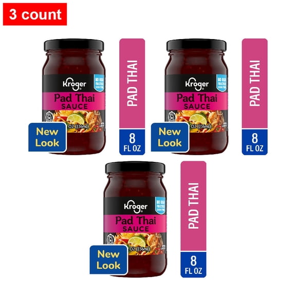 Kroger Pad Thai Sauce 8 fl oz - 3 count