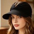 thumbnail image 4 of Sun Visor Hat Women Summer Hollow Top Baseball Cap Ponytail Design UV Sun Protection Breathable Lightweight Foldable For Beach Running Golf Travel Outdoor Sports, 4 of 6