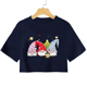 thumbnail image 1 of Women's Christmas Gnome T-Shirt New Fashion Cute Gnome Short T-Shirt Shirt Christmas Gnome Merry Christmas Shirt, 1 of 5
