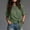 Green plus size tie front tshirt a1, variant on Women Plus Size Tie Front Short Sleeve Round Neck Tshirt Casual Basic Blouses Solid Summer Vacation Clothes, White 3XL