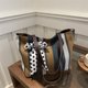 thumbnail image 3 of Bolso Exquisito Vintage Versátil Bolsas Con Bufanda Gran Capacidad Compra Fiesta, 3 of 8