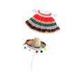 thumbnail image 4 of Trajes de ganso, ropa de ganso de jardín, ropa decorativa, disfraz de temporada para fiestas. Rojo, 4 of 8