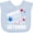Blue, variant on Inktastic Proud Granddaughter of a Veteran- Veterans Day Girls Baby Bib