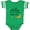 Football Green and White, variant on Inktastic I Love My Dad to the Moon and Back Boys or Girls Baby Bodysuit