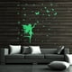 thumbnail image 5 of Vinilo decorativo de pared extraíble de PVC con diseño de niña luminosa que brilla en la oscuridad para dormitorio, techo, puertas, lámparas | Decoración infantil | Fácil de aplicar y limpiar, 68 x, 5 of 6
