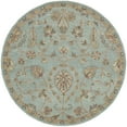 thumbnail image 4 of SAFAVIEH Heritage Austin Floral Area Rug, Light Blue/Multi, 6' x 6' Round, 4 of 9