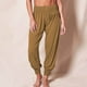 thumbnail image 2 of Pantalones largos para mujer, para el hogar recreativo, Harron, Color sólido, elásticos, a media cintura, deportes, Yoga, mallas plegables, pantalones largos Odeerbi ODB-2, 2 of 5