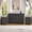 Black, variant on YouTrend 3-Piece Modern Bedroom Set - 9 Drawer Wide Dresser & Nightstands Set of 2 with Fluted Design, Anti-Tip Safety White Natural Wood Storage Furniture for Bedroom,Hallway