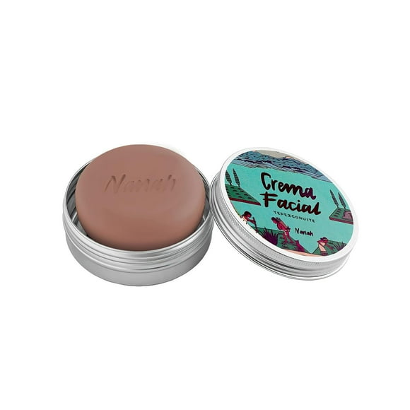 Crema Facial NANAH Tepezcohuite Hidratante Antiedad Vegana