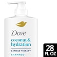 thumbnail image 5 of (4 pack) Dove Shampoo for Dry Hair Coconut & Hydration with Bio-Protein Care Technology and Coconut Oil, 28 Fl Oz, 5 of 16