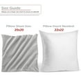 thumbnail image 3 of Nestl Velvet Throw Pillow Covers Solid Square Soft Decorative Pillow Cover for Sofa, 18" x 18", Silver, Pack of 4, 3 of 8