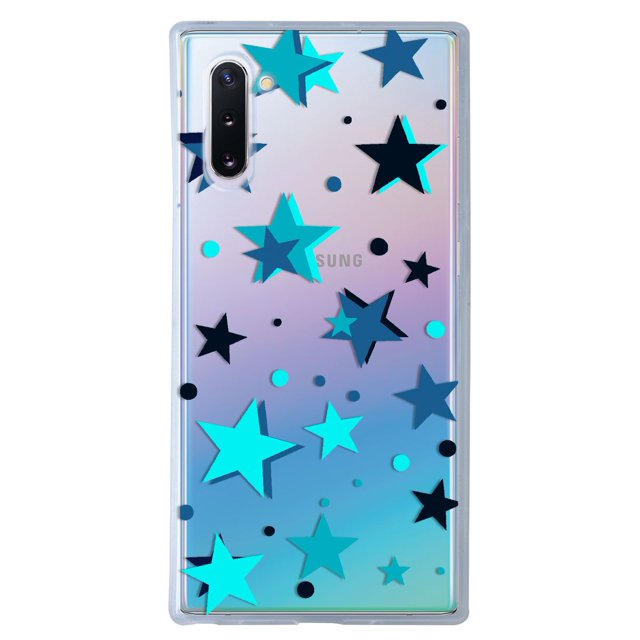 Funda Antigolpes para Galaxy Note 10 InstaCase Estrellas Azules