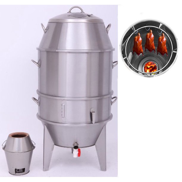 INTBUYING Stainless Steel Roast Duck Oven Charcoal Roast Chicken