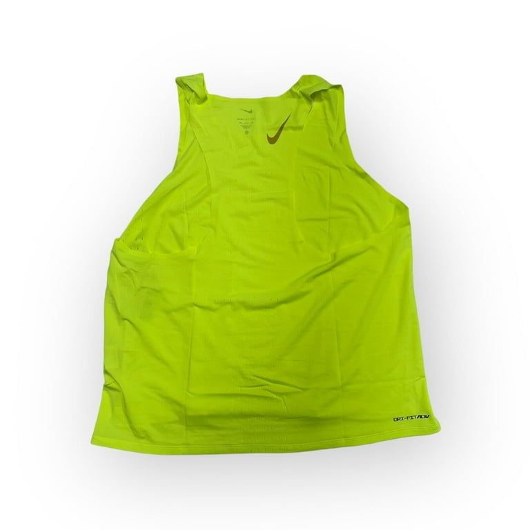 Nike Dri-Fit ADV Aeroswift Men's Running Racing Singlet Volt