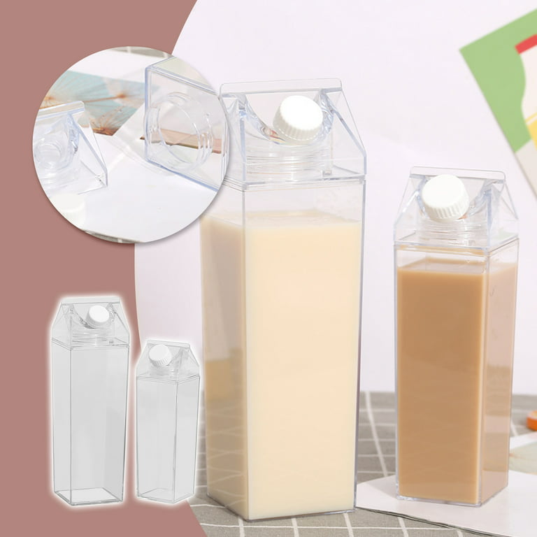 curatedhomebyjn - Aesthetic Milk Carton Water Bottle 😍