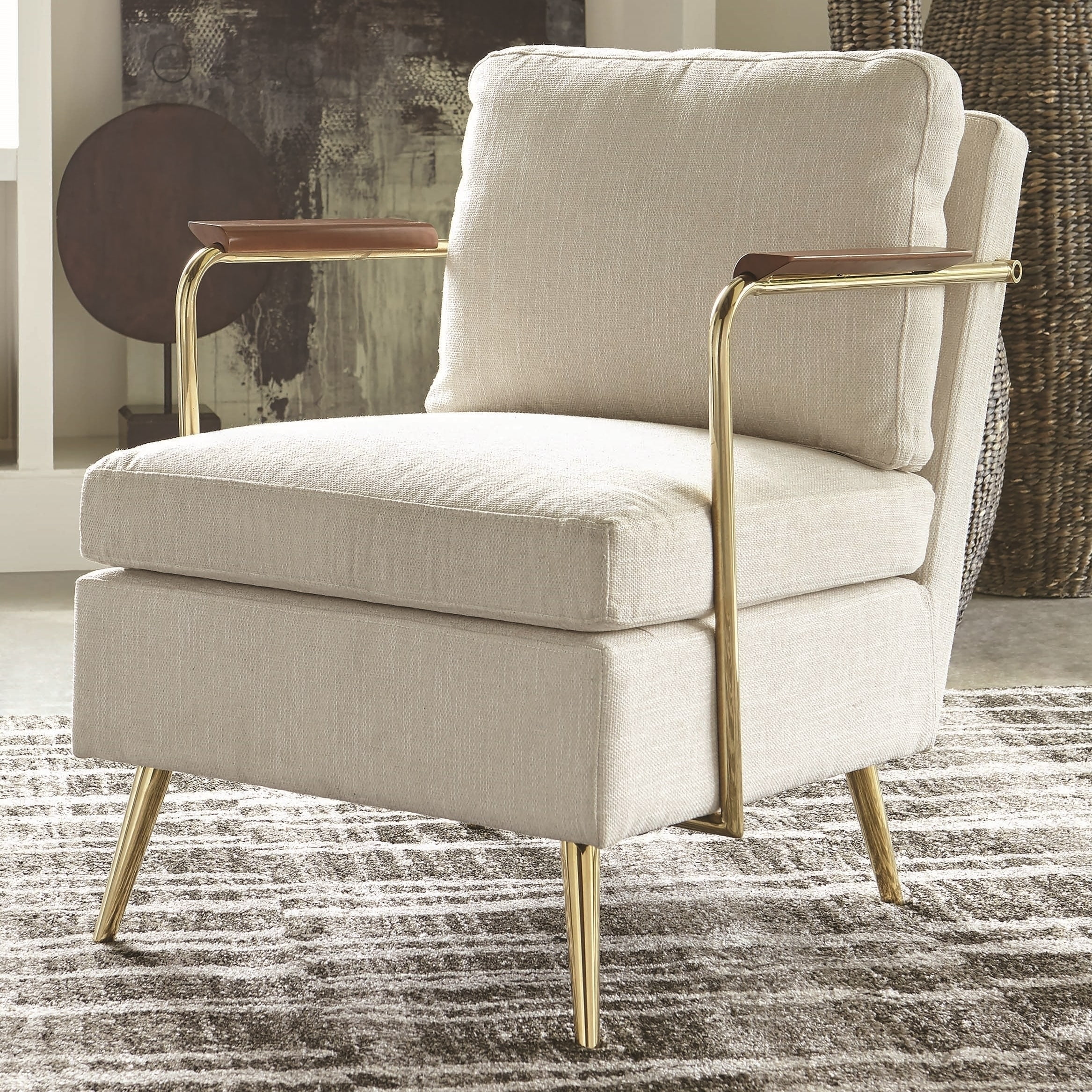 A Line Furniture Mid-Century Modern Design Living Room Accent Chair