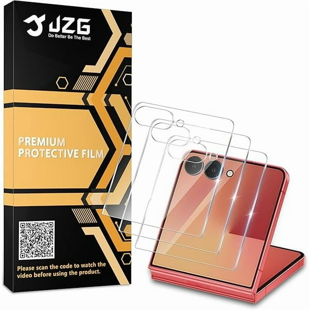 wonima44 3 Pack Screen protector for Samsung Galaxy Z Flip 7 (Tempered Glass), Touch Sensitive, Anti-Scratch, Bubble Free, Case Friendly