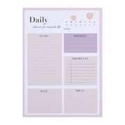 SKYDUE Tear-off Planning Notepad，Planner and Organizer for School & Work，Memo Writing Pad - Perfect Daily Reminder for Office Work, Homework, Projects, and More