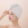 thumbnail image 3 of Microfiber Hair Towel Wrap - Quick Dry Curly Hair Wraps for Women Wet Hair | Microfiber Towel for Hair | Hair Drying Towel Wrap | Hair Towels for Women, 3 of 6