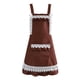 thumbnail image 1 of Delantal con bolsillos y volantes para mujer, delantal de limpieza para cocina, 1 of 5