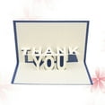 thumbnail image 1 of TABLZONE Handmade Blue 3D Mothers Day Card with Creative Up Paper Design for Gratitude, 1 of 8