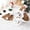Brown-BW Home Decor, variant on Week karymi Pet Red Christmas Costume with Hood and Deer Antlers Cape Role Play Costume Warm Cape Festive Decoration Pet Costume for Cats and Small Dogs Family Gifts Week