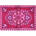 thumbnail image 1 of Ahgly Company Indoor Rectangle Persian Pink Traditional Area Rugs, 6' x 9', 1 of 4