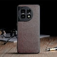 thumbnail image 1 of Étui en Cuir Premium Compatible avec Oneplus 11, Design Rétro Anti-Empreintes Digitales Pare-Chocs en Tpu Souple Housse de Protection, 1 of 2