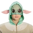 thumbnail image 3 of Disney Star Wars Hoodie Boys' Grogu Zip Up Hooded Sweatshirt, 3 of 5