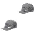 thumbnail image 3 of Guardurnaity Gorro de boina para mujer, gorros de viaje para mujer, gorros de Otoño Invierno, boinas plisadas de pintor a la moda, ropa gris Gris 2piezas Guardurnaity CBP287983, 3 of 6
