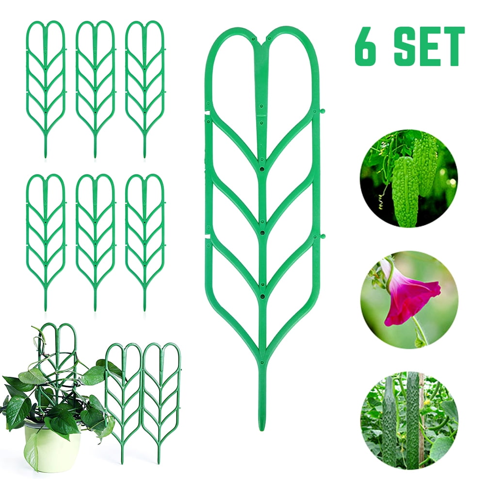 6pcs Garden Plant Support For High Climbing Flowers Plants Tie Support Trellis` 