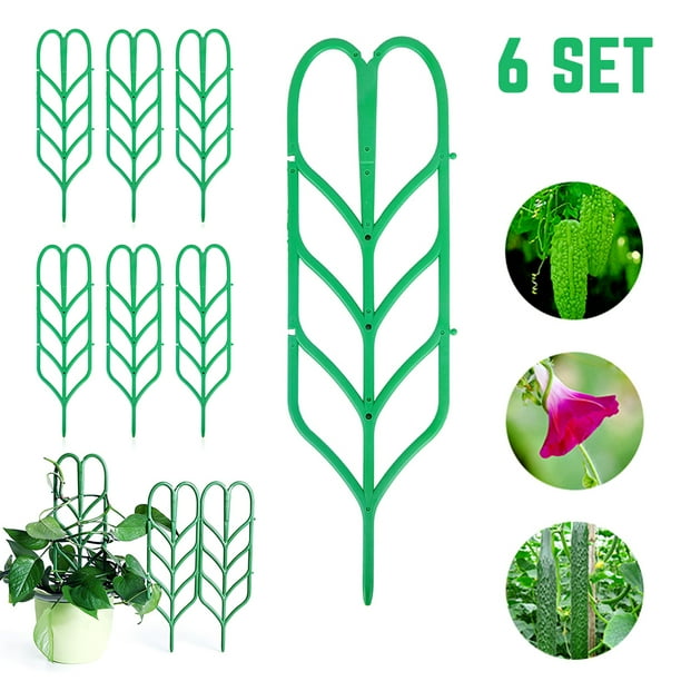 RELAX DREAM 6PCS Plant Climbing Trellis,Garden Trellises Indoor Plant Trellis Mini Climbing