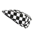 thumbnail image 3 of Colaxi 3xChef Hat Catering Baker Cook Duckbill Golf Cap White Grid 3 Pcs, 3 of 6