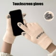 thumbnail image 4 of Nkmbld Winter Gloves for Men Women, Cute Pandas Fleece-Lined Thick Gloves Winter Warm Gloves Cycling Windproof and Cold-Resistance Touchscreen Gloves, 4 of 8